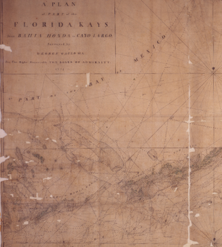 Natuical Chart from the Florida Keys, 1775. Image: Loren McClenachan
